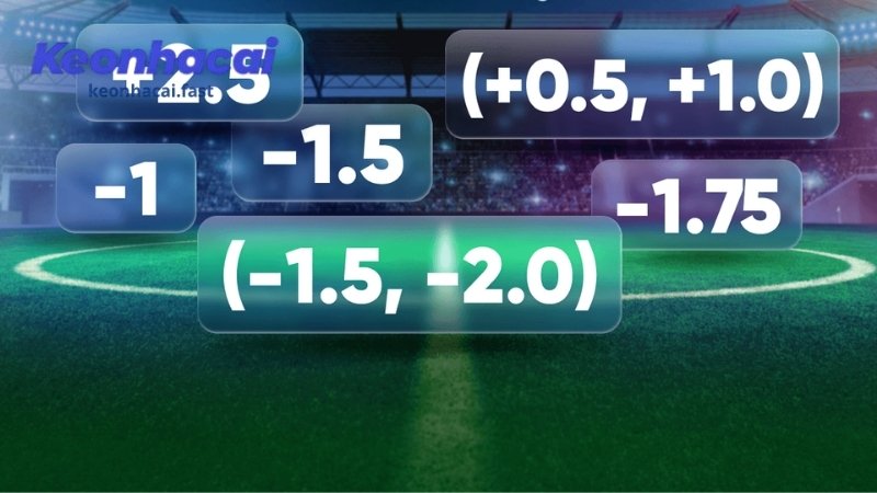 Hiểu rõ cách chấp 2 trái vận hành trước khi đặt cược